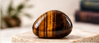 Tiger's eye stone, representing career and confidence