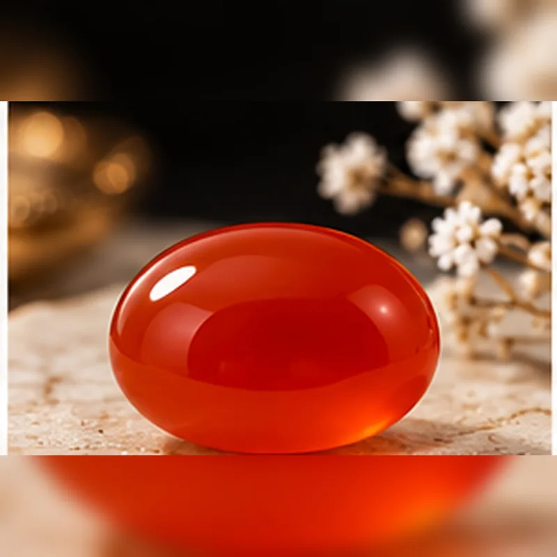 Carnelian gemstone