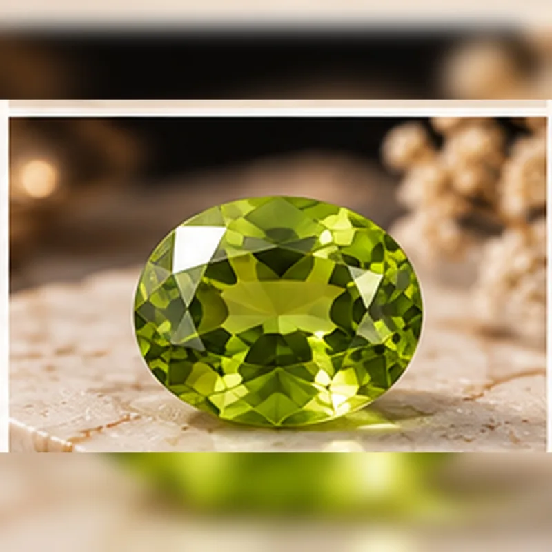 Peridot gemstone