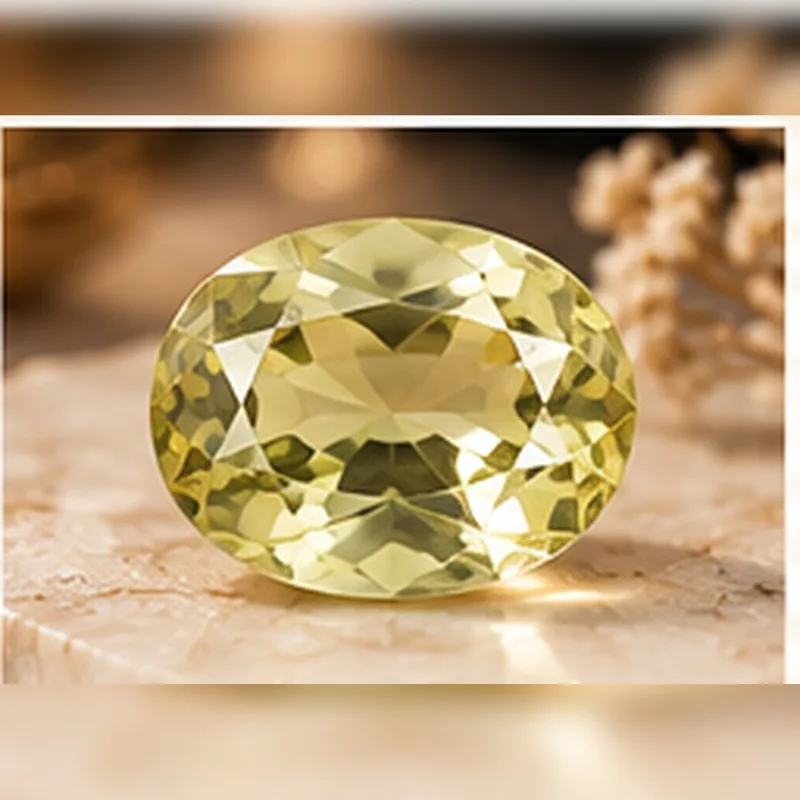 Yellow Beryl gemstone